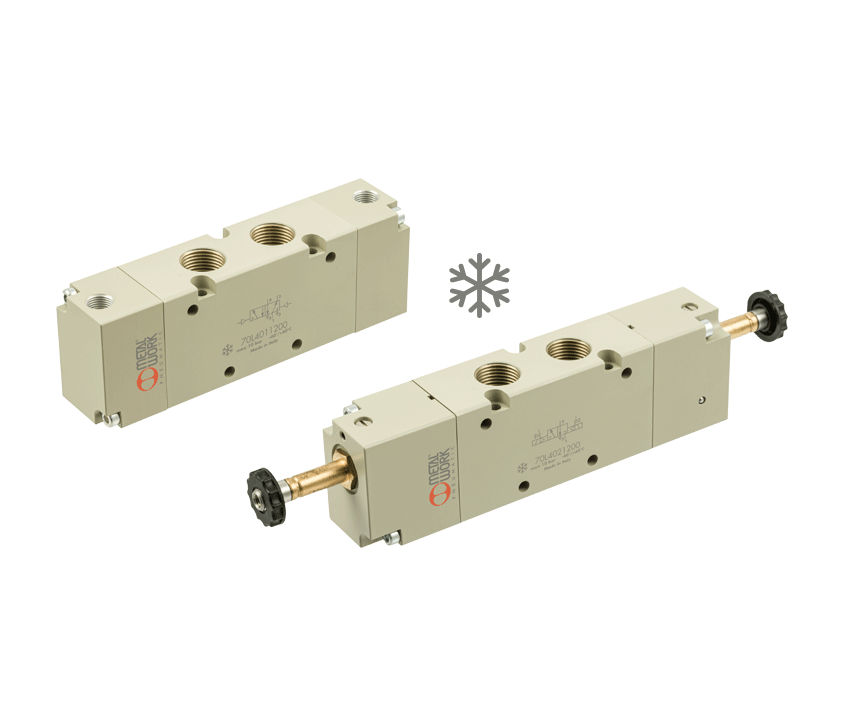 Range widening: Valves Series 70 for Low Temperature (LT) 3/8”